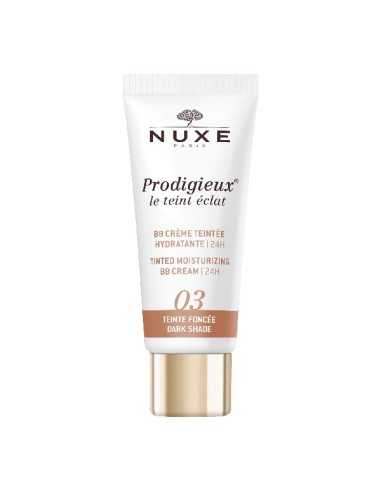 NUXE PRODIGIEUX BB TINTED CREAM N.03 TINTA CHIARA 30ML IDRATANTE 24H